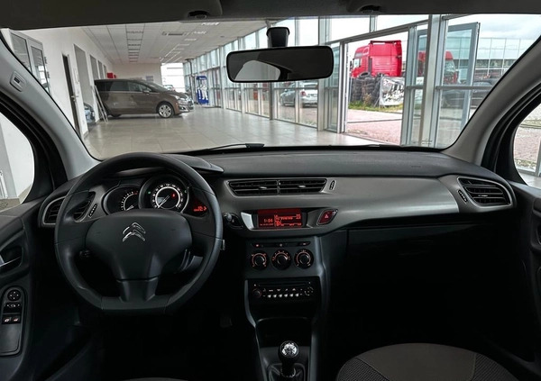 Citroen C3 cena 24900 przebieg: 86976, rok produkcji 2014 z Osieczna małe 211